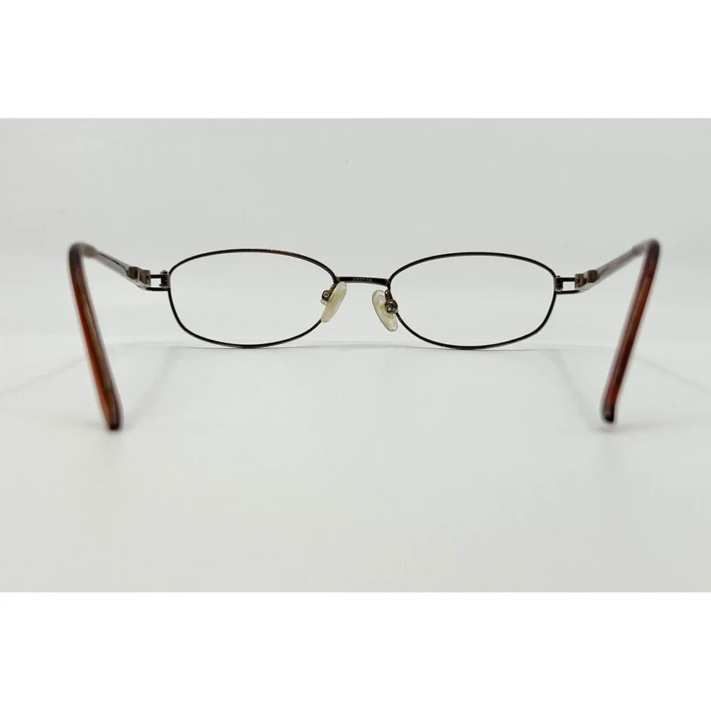 Christie Brinkley Eyeglasses Womens Brown C304 BRN Oval Full Rim 49-16-135